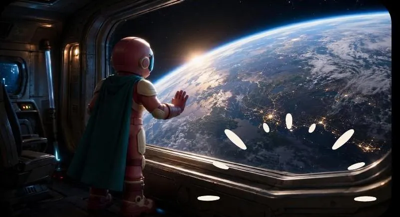 Blusho discovers Earth.